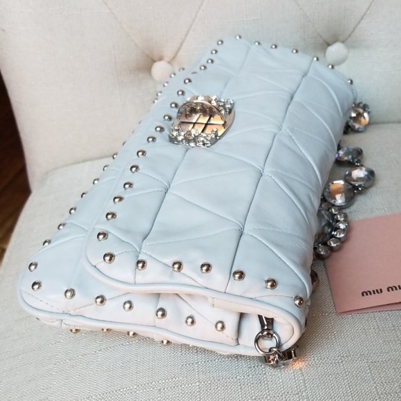 Authentic Miu Miu bijou cristal bag - Picture 5 of 8